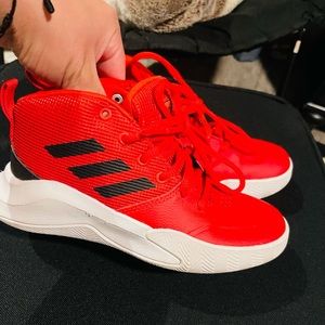 Adidas red shoes